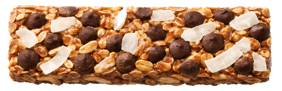 Cocco, arachidi e cioccolato fondente