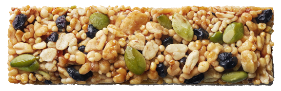 Mirtilli, semi di zucca e quinoa